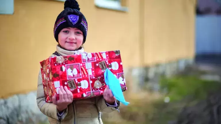 Die Aktion Weihnachtspäckli in Kerzers